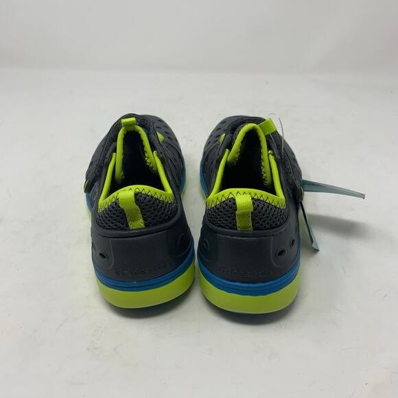 Stride Rite Toddler Boys 13 Made 2 Play Phibian Sneakers Sandals Shoes Navy Blue - Picture 8 of 9